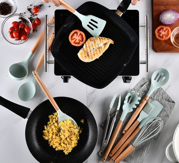 french silicone cooking set